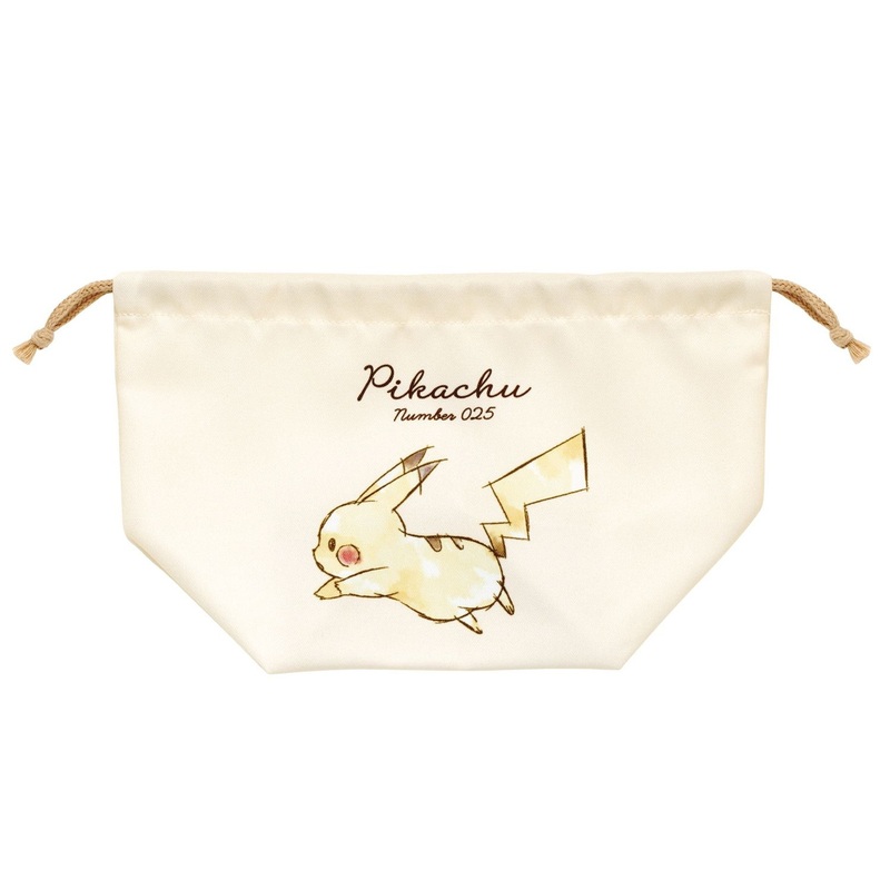 Pokemon Center Original Lunch Drawstring Bag / Dash
