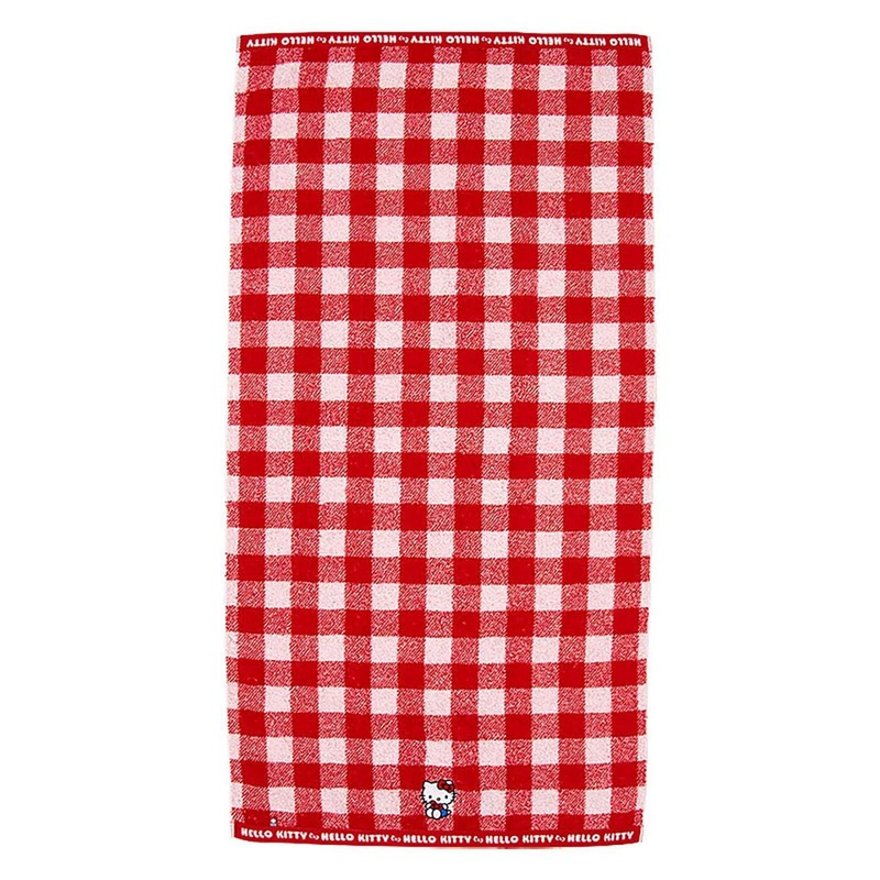 Sanrio Hello Kitty Imabari Bath Towel 100% Cotton Made In Japan Gift 448681