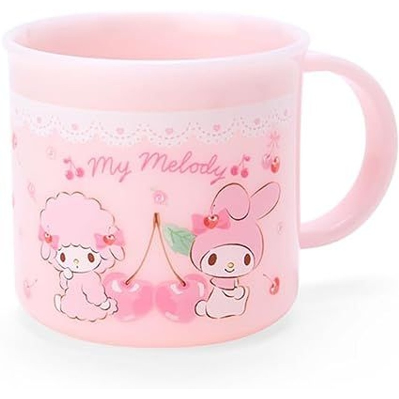 Sanrio Plastic Cup My Melody and My Sweet Piano Pink 200ml