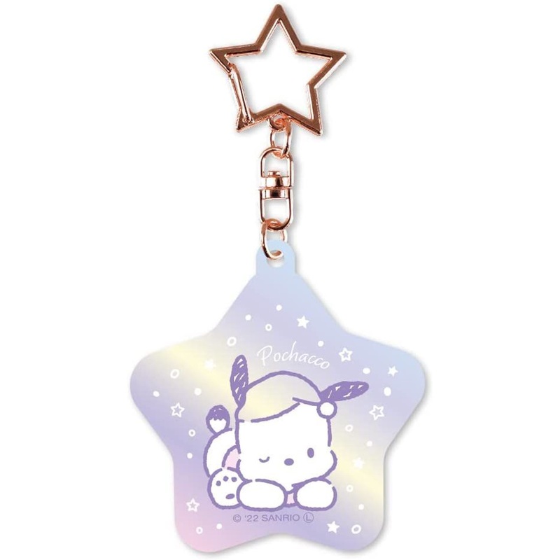 T’s Factory Sanrio Aurora Acrylic Keychain – Pochacco