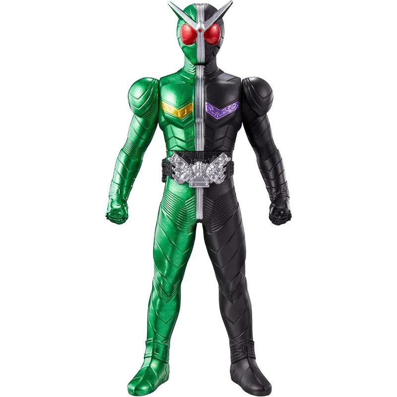 Bandai Kamen Rider Soft Vinyl Series Kamen Rider W Cyclone Joker