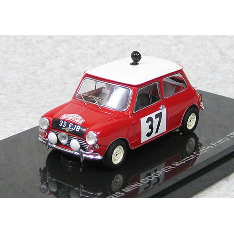 Ebbro 44660 Morris Mini Cooper Monte Carlo Rally 1964 Winner 1/43 Scale