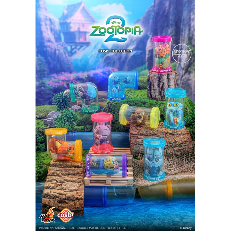 Hot Toys Cosbi- Zootopia 2  Series 1 – Water Slider (8 pcs Box RANDOM)
