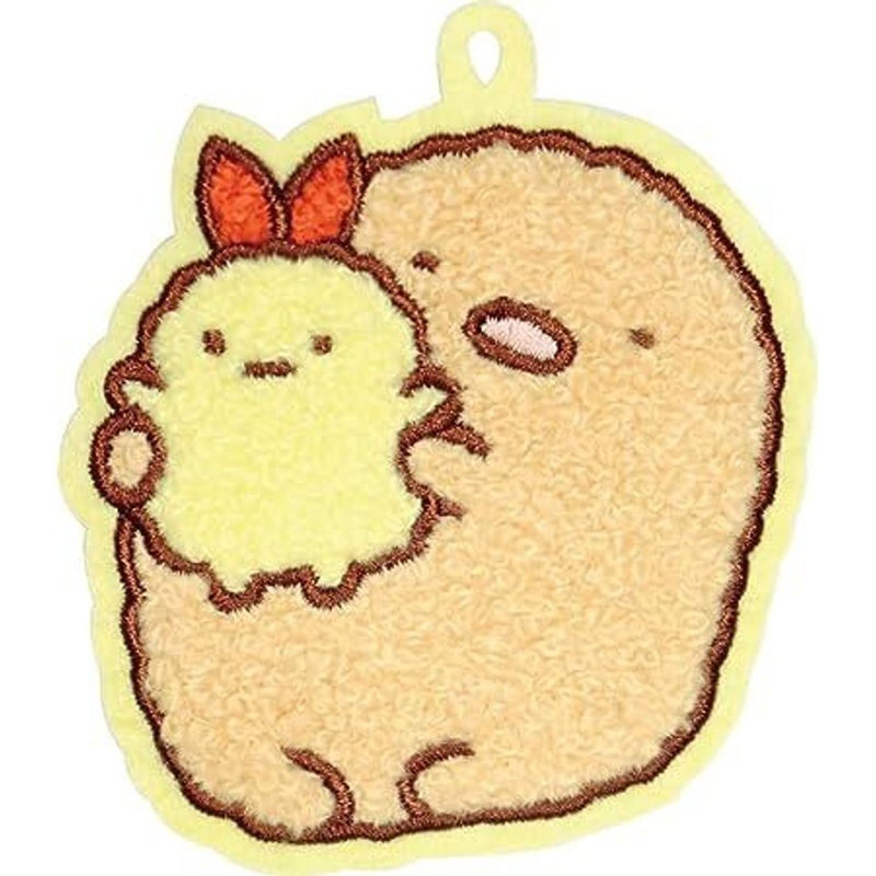 J’s Planning Embroidered Cloth Patch Accessories with Clip – Sumikko Gurashi Tonkatsu