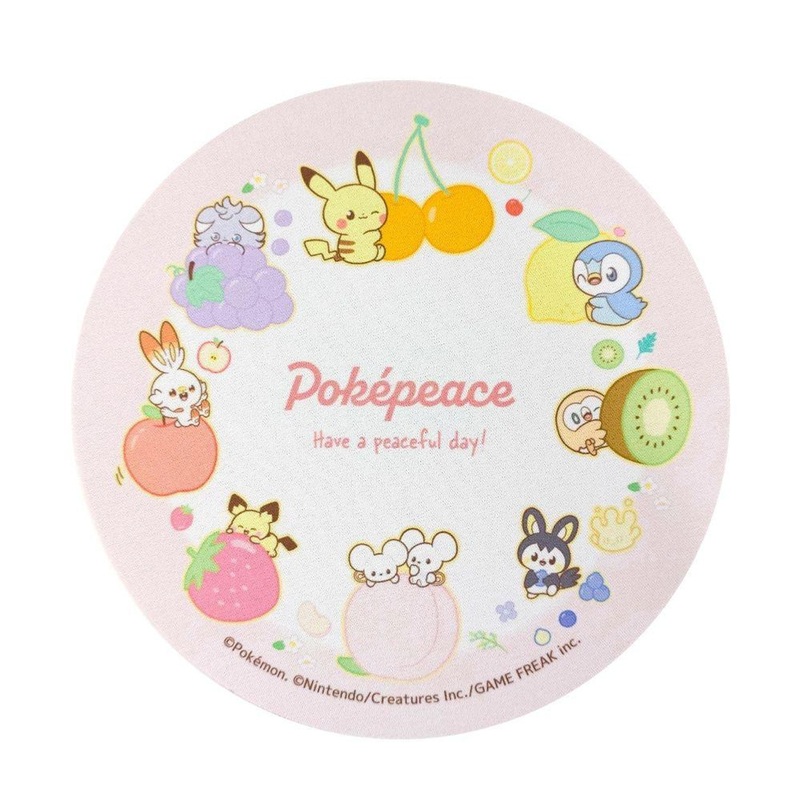 Pokemon Center Original Mouse Pad Fruit PokePeace