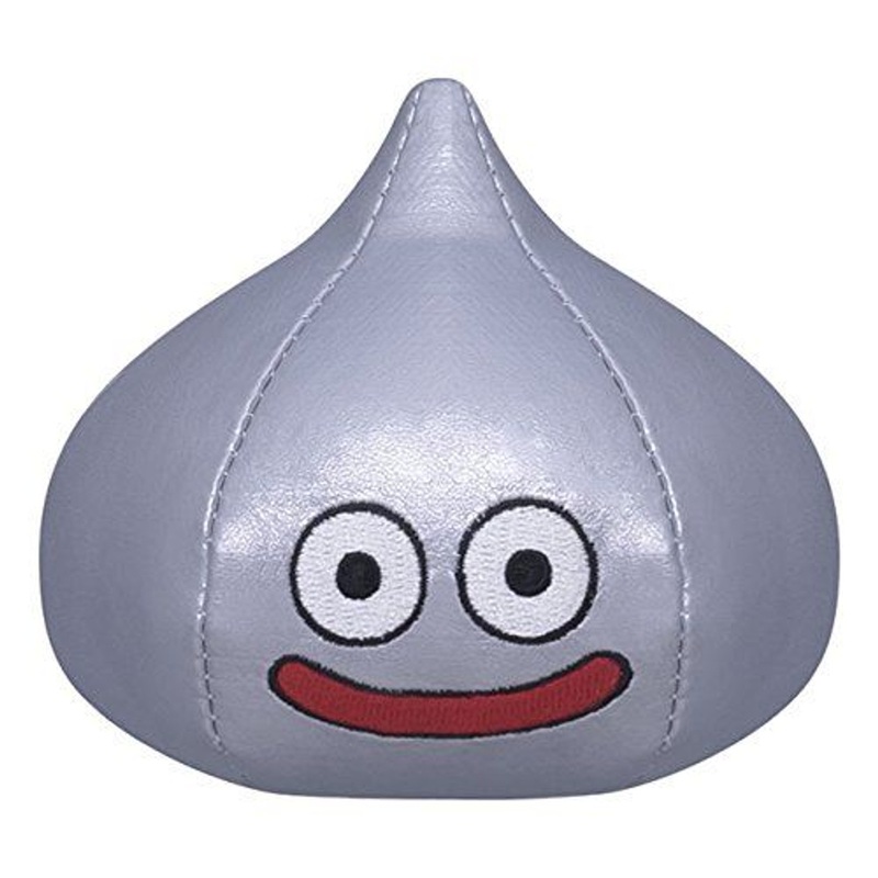 Square Enix Dragon Quest Smile Slime Plush: Metal Slime (S Size)