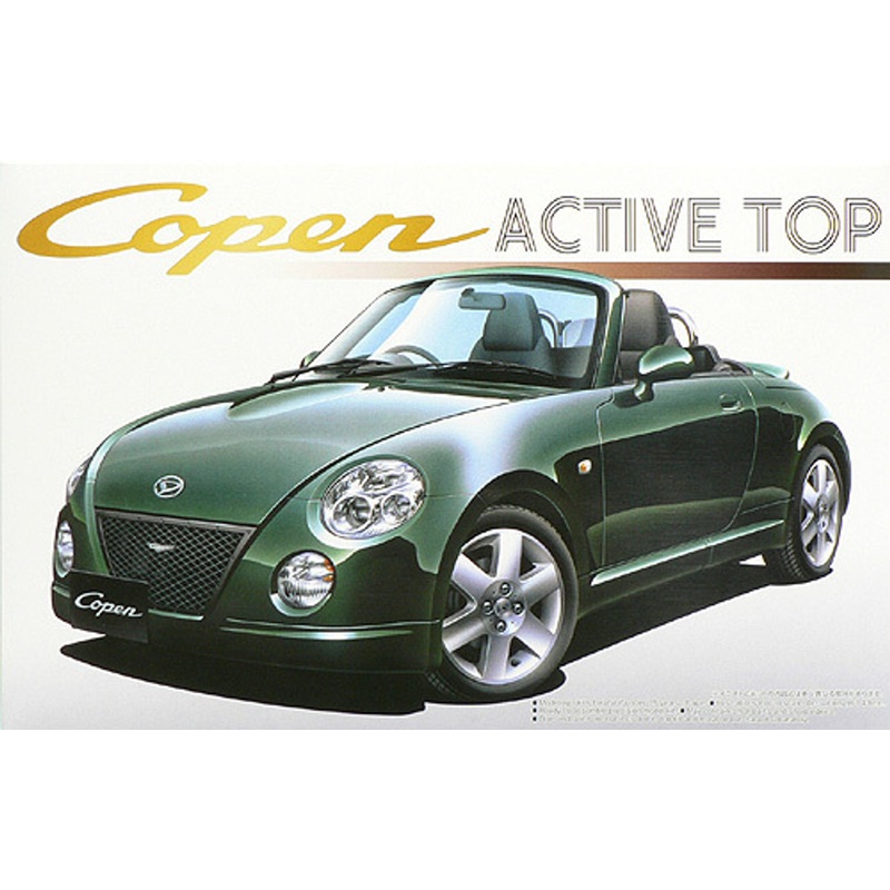Aoshima 46920 Daihatsu Copen Active Top 1/24 Scale Kit