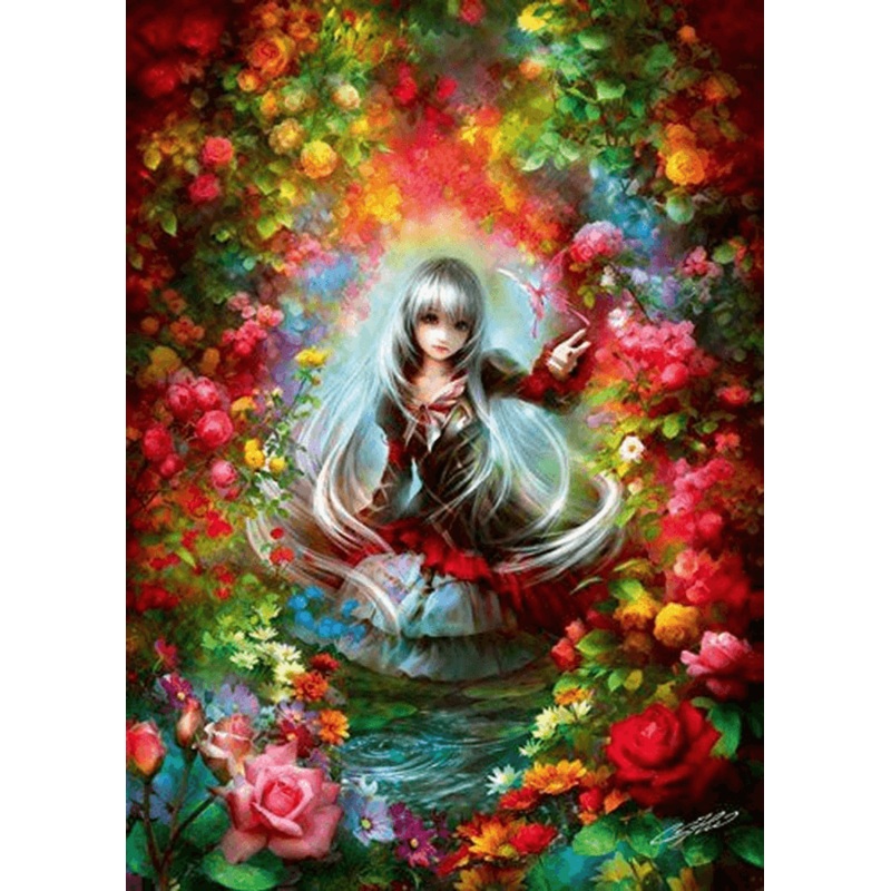 APPLEOne Jigsaw Puzzle 500-220 Fantasy Art Rouge (500 Pieces)