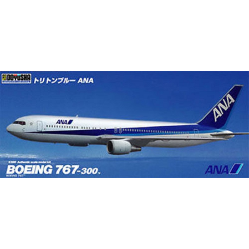 Doyusha 420287 ANA Boeing B767-300 Triton Blue 1/300 Scale Plastic Kit