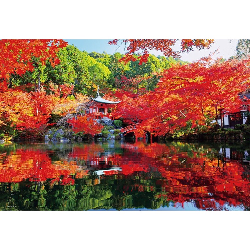 Jigsaw Puzzle Daigoji Temple turning colors in autumn (300 Pieces)