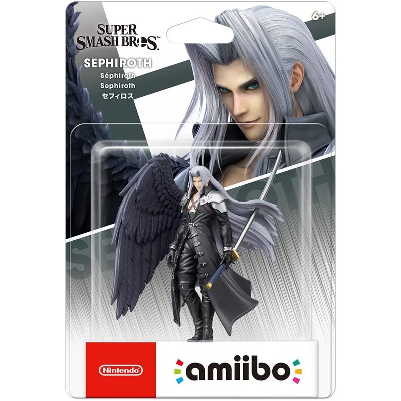 Nintendo amiibo Super Smash Bros. Series Sephiroth Figure (Final Fantasy)