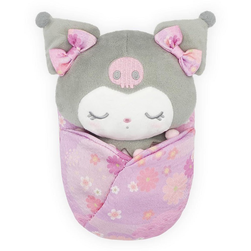 OST Sanrio C Swaddle Mascot Traditional Pattern L Kuromi