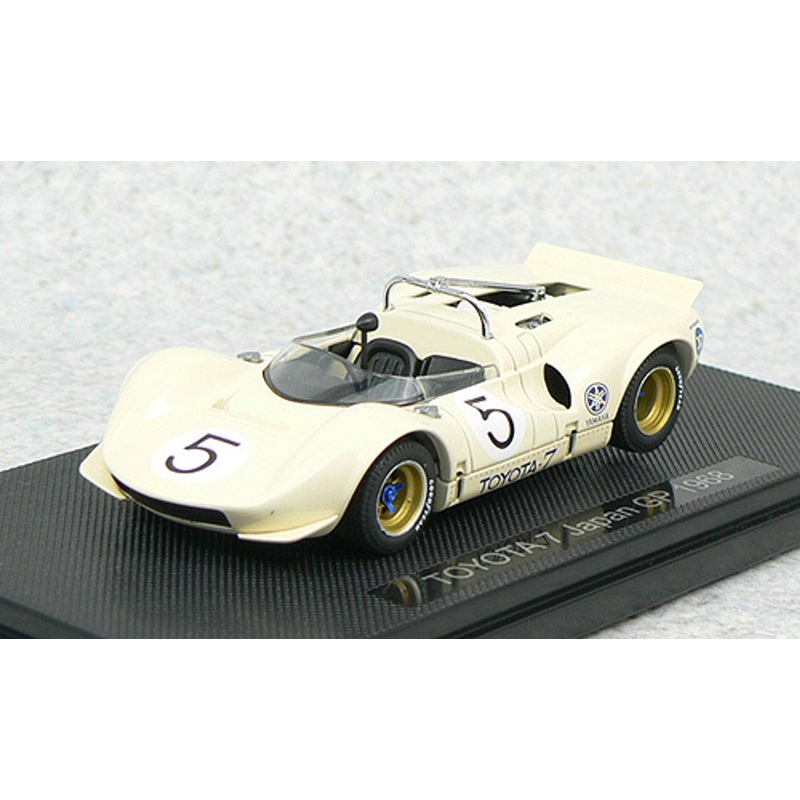 Ebbro 43853 Toyota 7 Japan GP 1968 No.5 (Ivory) 1/43 Scale