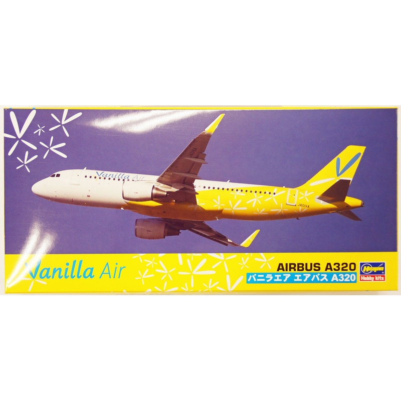 Hasegawa 43 Airbus A320 Vanilla Air 1/200 Scale Kit
