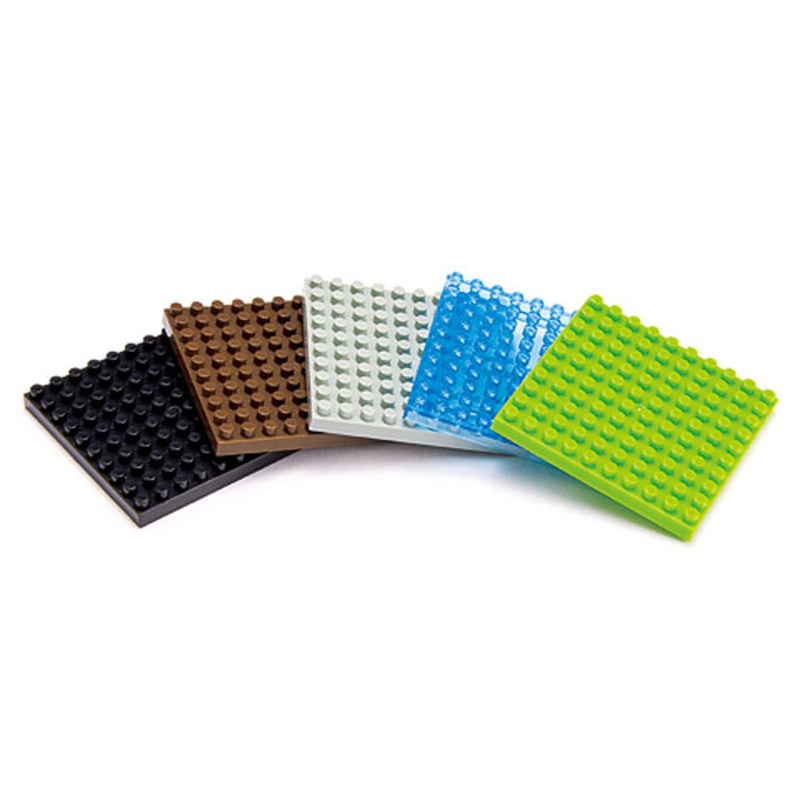 Kawada NB-008 nanoblock Plate Set (5 Pieces)