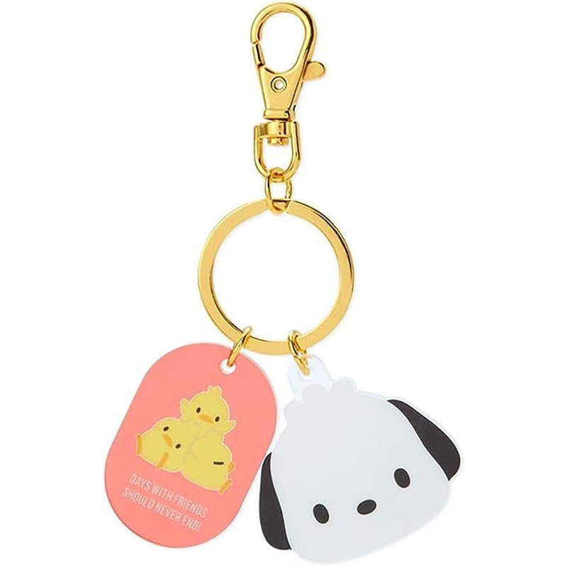 Sanrio Acrylic Face Shaped Keychain – Pochacco
