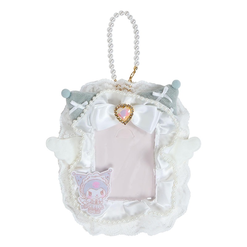 Sanrio Kuromi Trading Card Holder Enjoy Idol Pure White Angel