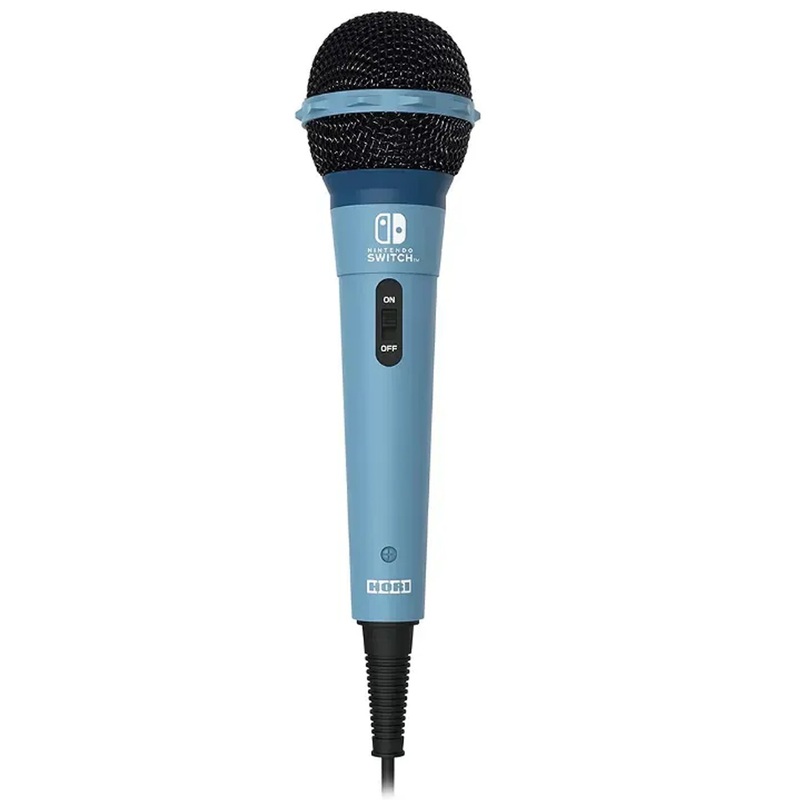 Hori Karaoke Microphone for Nintendo Switch Blue (Nintendo Official Licensed)