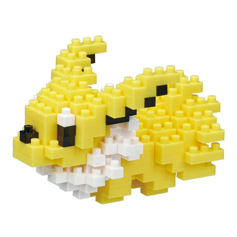 Kawada NBPM-021 nanoblock Pokemon Jolteon (Thunders)