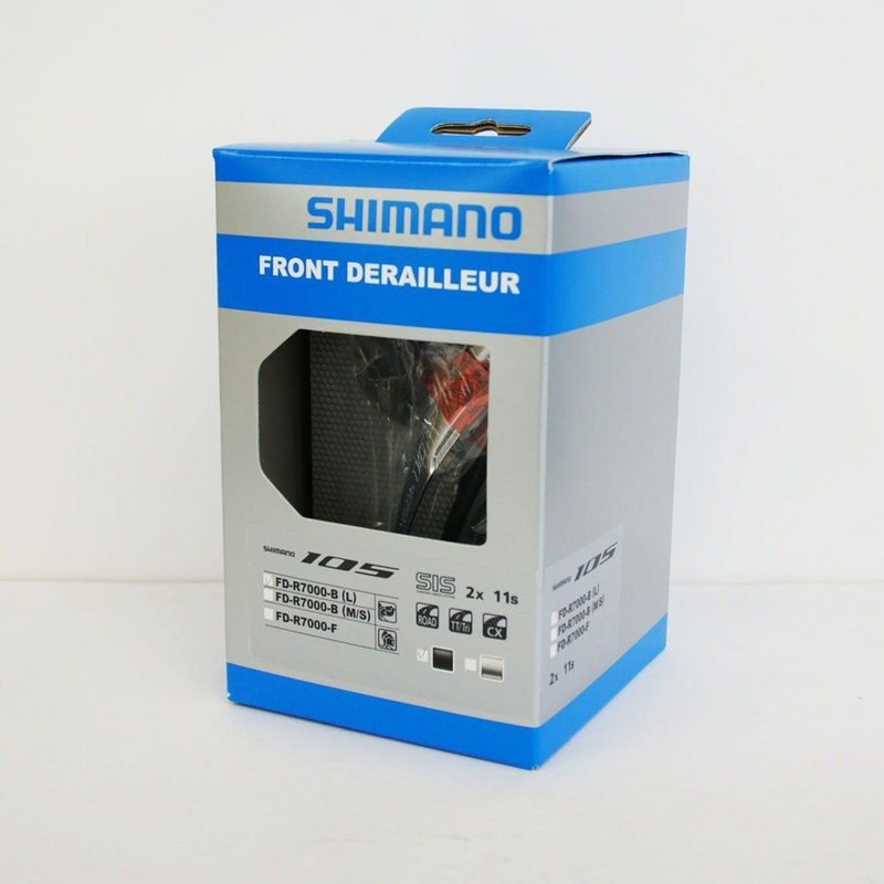 Shimano (Cycling) 105 FD-R7000 2×11 Front Derailleur 34.9 Band Black IFDR7000BLL