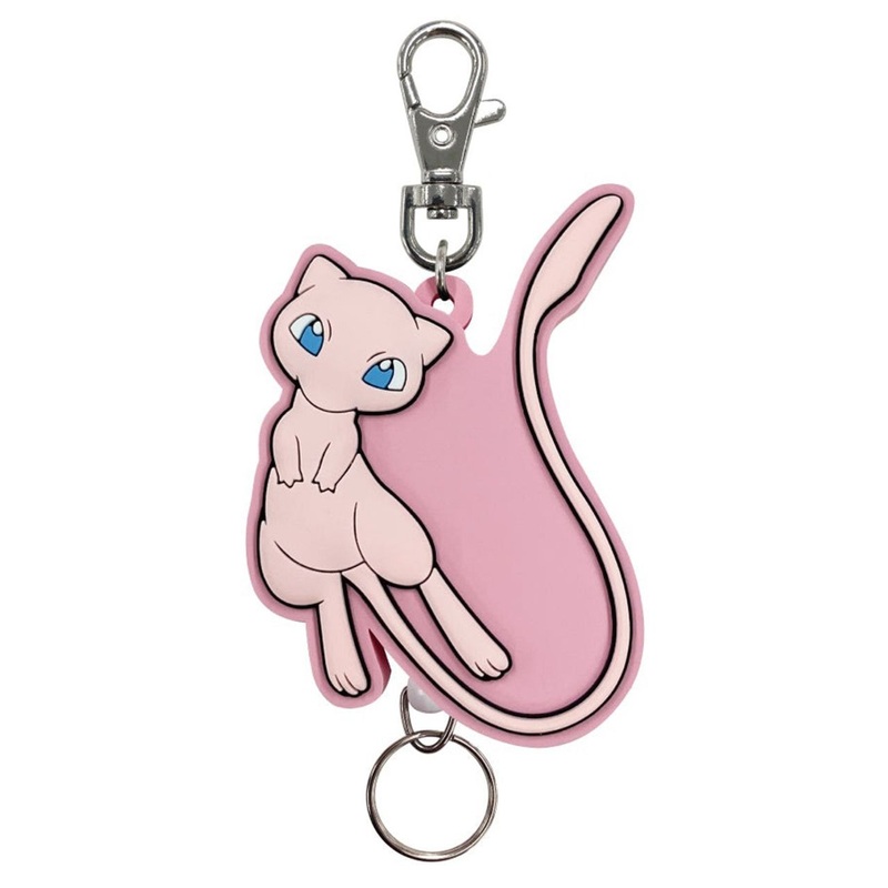 SK JAPAN Pokemon Center Rubber Reel Keychain Mew
