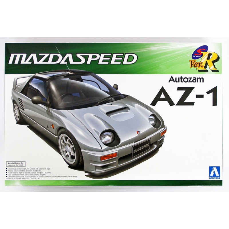 Aoshima 49846 Autozam AZ-1 Mazdaspeed Version 1/24 Scale Kit