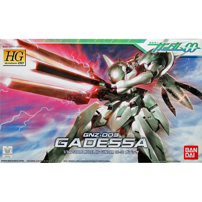 Bandai HG OO 30 Gundam GNZ-003 GADESSA 1/144 Scale Kit