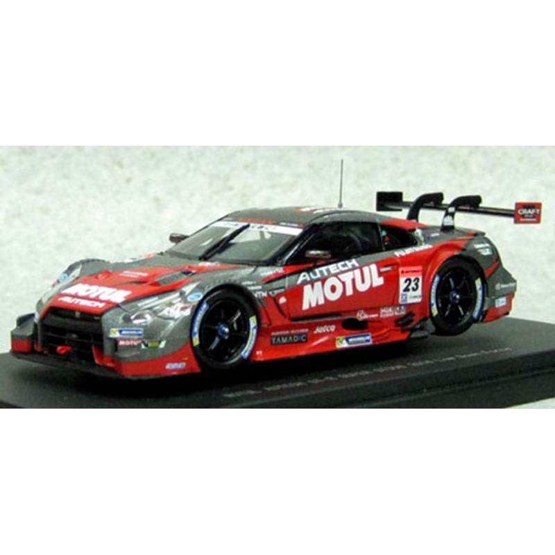 Ebbro 45100 Motul Autech GT-R SUPER GT500 2014 Rd.2 Fuji Red 1/43 Scale