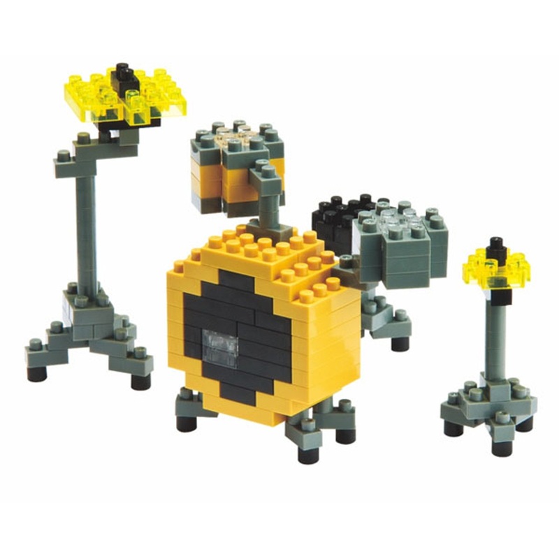 Kawada NBC-024 nanoblock Drum Set