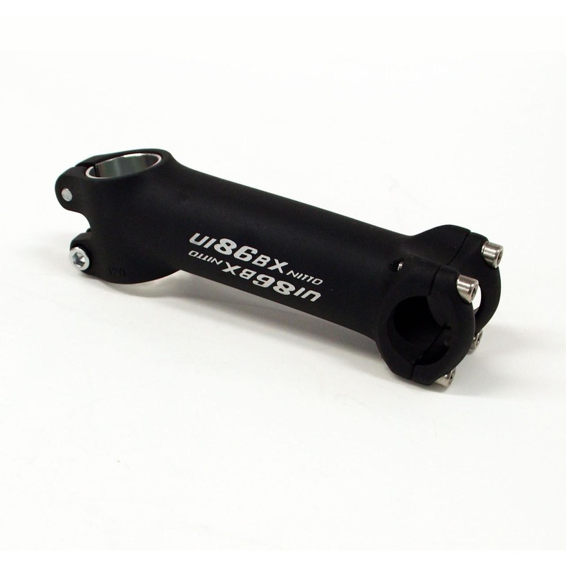 NITTO UI-86BX Black Road Racing Handle Extension Stem 110 mm (UI-86BX-110)