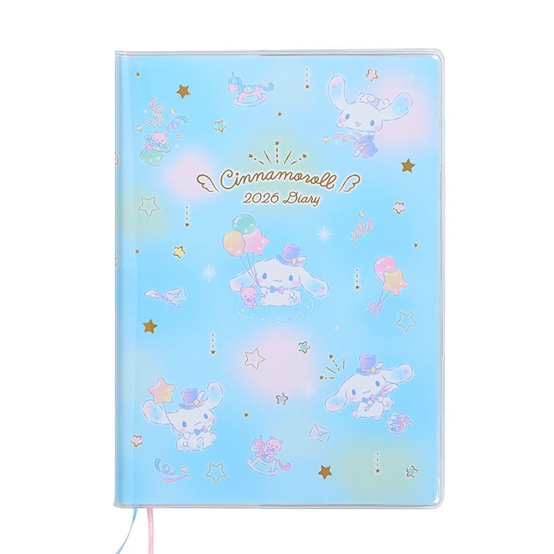 Sanrio Cinnamoroll B6 Diary (Block Type) 2026 October Start Planner Notebook Diary Schedule Book 623768