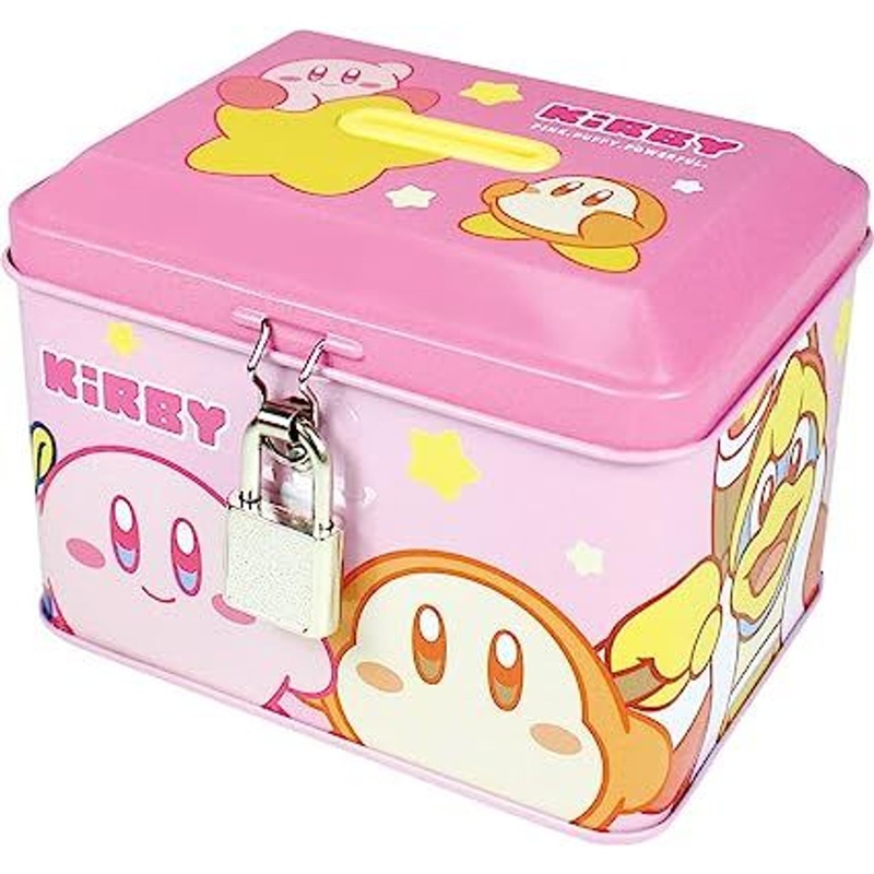T’s Factory Piggy Bank with Lock – Kirby