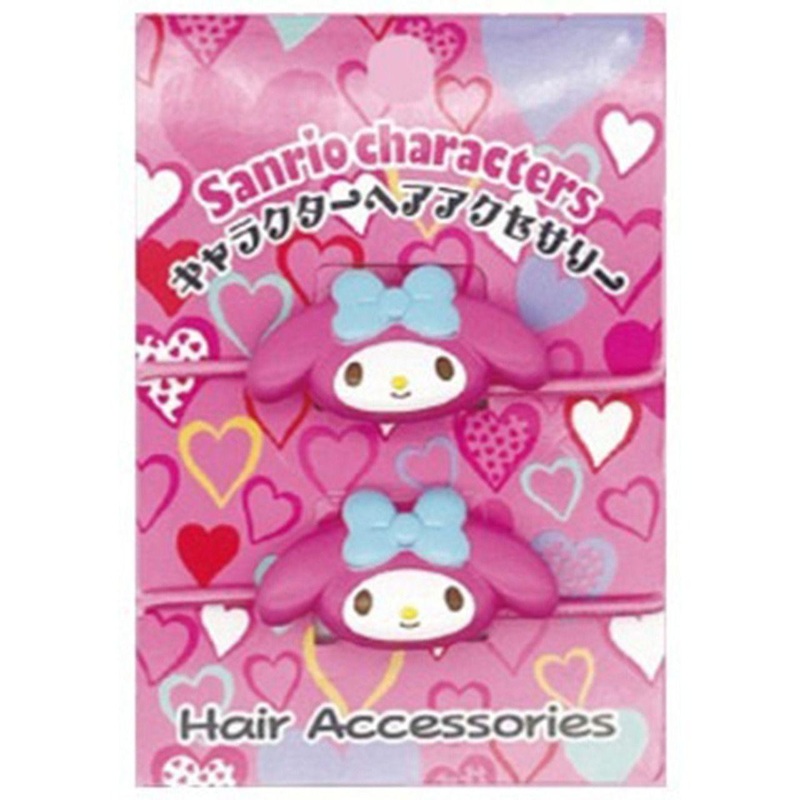 Asunarosya Sanrio C Hair Access Ponytail Holder Two Piece Set My Melody D