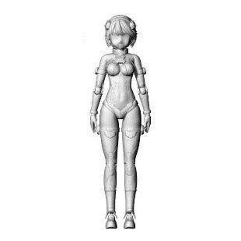 Hasegawa A.S.G Girls EMO-X0022 Aria 1/12 Plastic Model