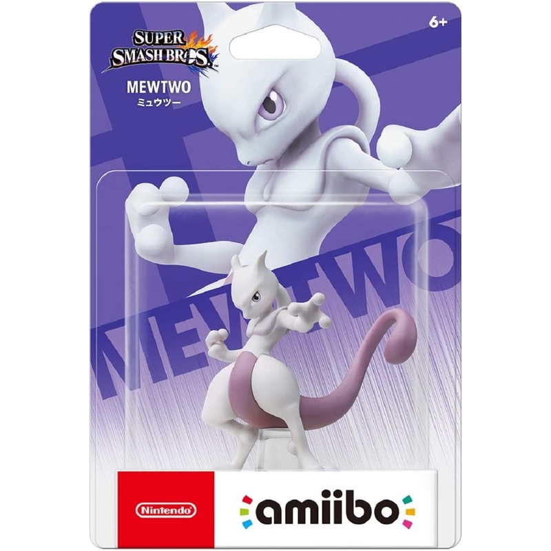 Nintendo amiibo Super Smash Bros. Series Mewtwo Figure (Pokemon)
