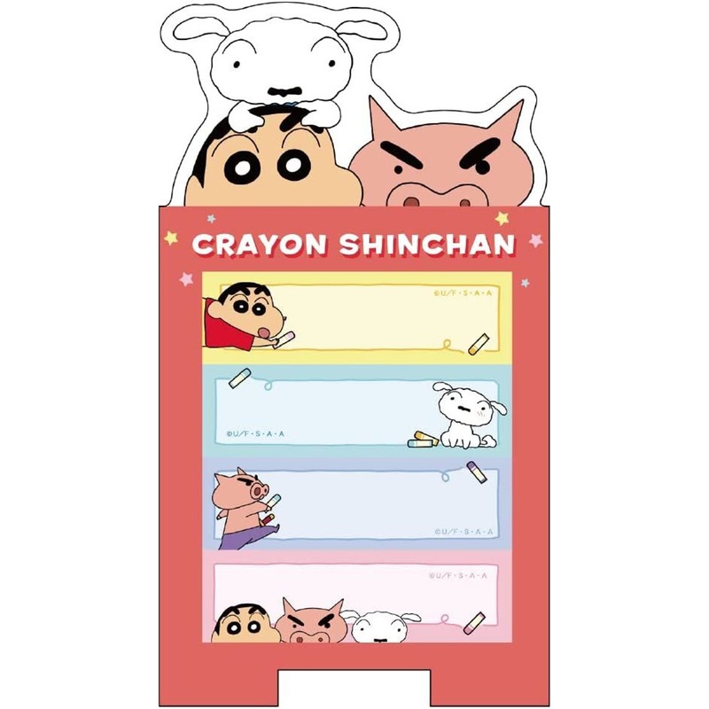 T’s Factory Stand Sticky Note Crayon Shin-chan Characters