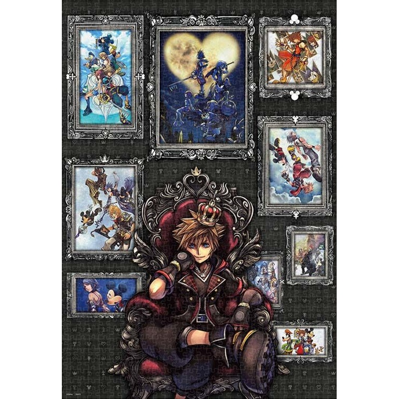 Tenyo D1000-859 Jigsaw Puzzle Kingdom Hearts -Recollection- (1000 Pieces)