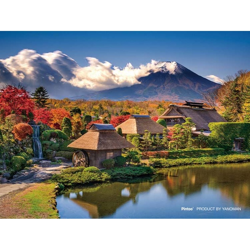 Yanoman 2308-30 Jigsaw Puzzle Mt. Fuji and Oshino Hakkai (150 S-Pieces)