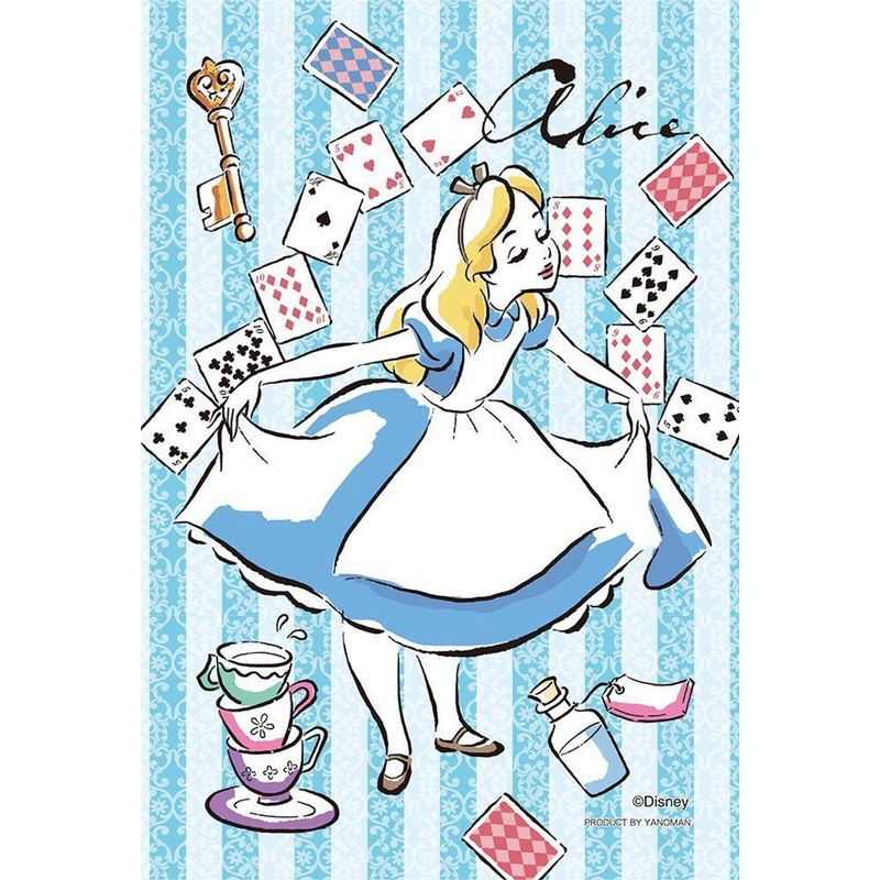 Yanoman Prism Art Jigsaw Petit Puzzle 97-107 Disney Alice (70 Pieces)