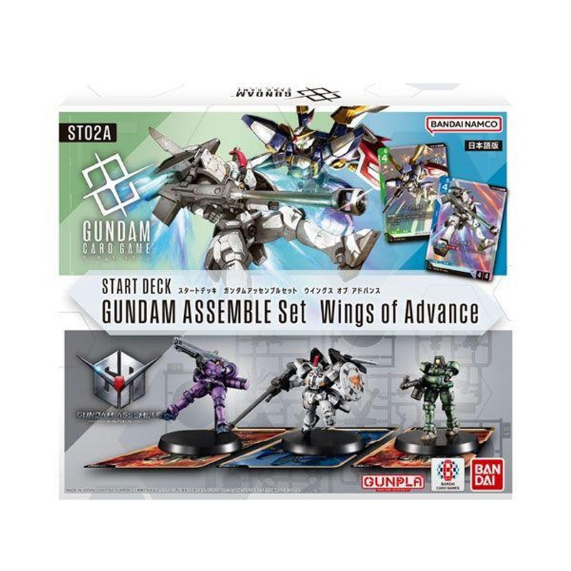 Bandai Gundam Card Game Start Deck GUNDAM ASSEMBLE Set Wings of Advance [ST02A]