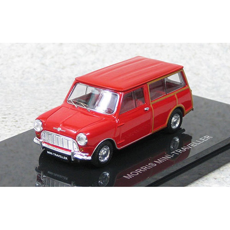 Ebbro 44500 Morris Mini Traveller (Red) 1/43 Scale
