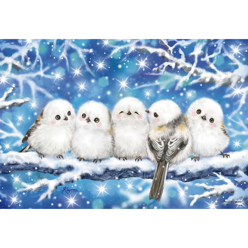 Jigsaw Puzzle Shimaenagas chatting together (300 Pieces)