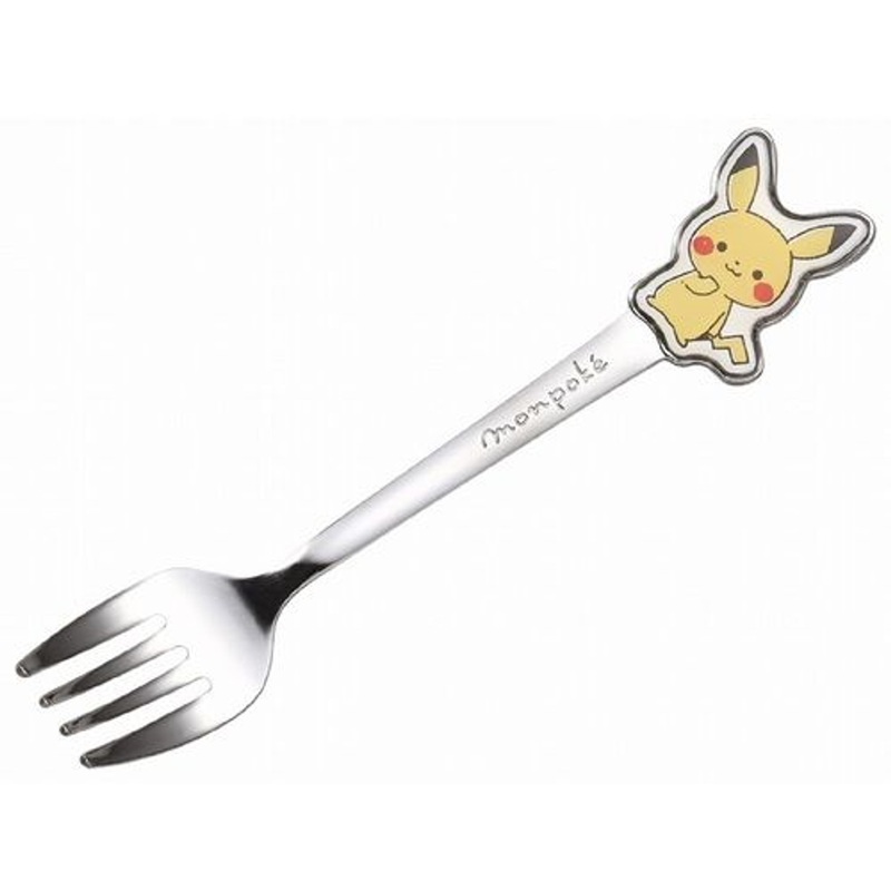 Pokemon Center Original Monpoke Stainless Steel Fork Pikachu