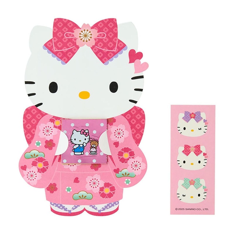 Sanrio Hello Kitty Pochi Envelope With Stickers