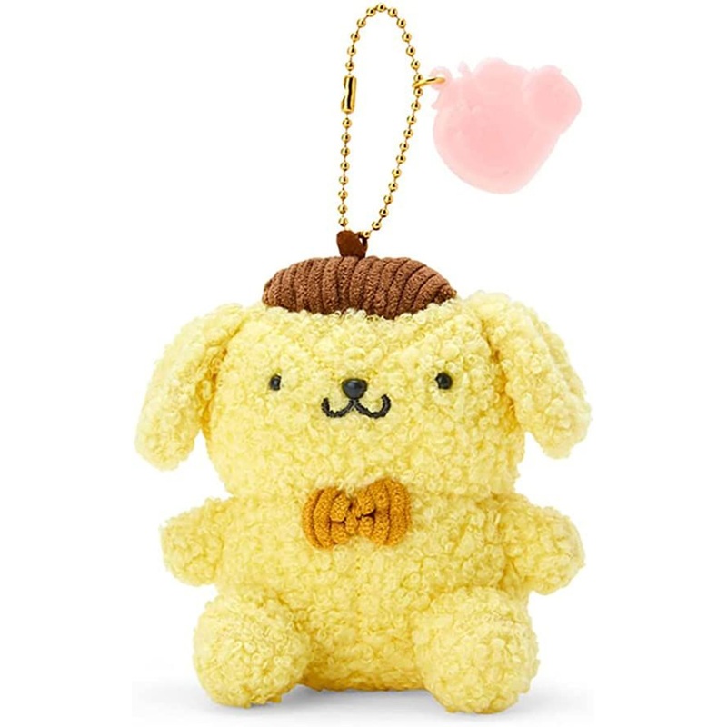 Sanrio Plush Mascot Holder Keychain – Pom Pom Purin (Fancy Shop)