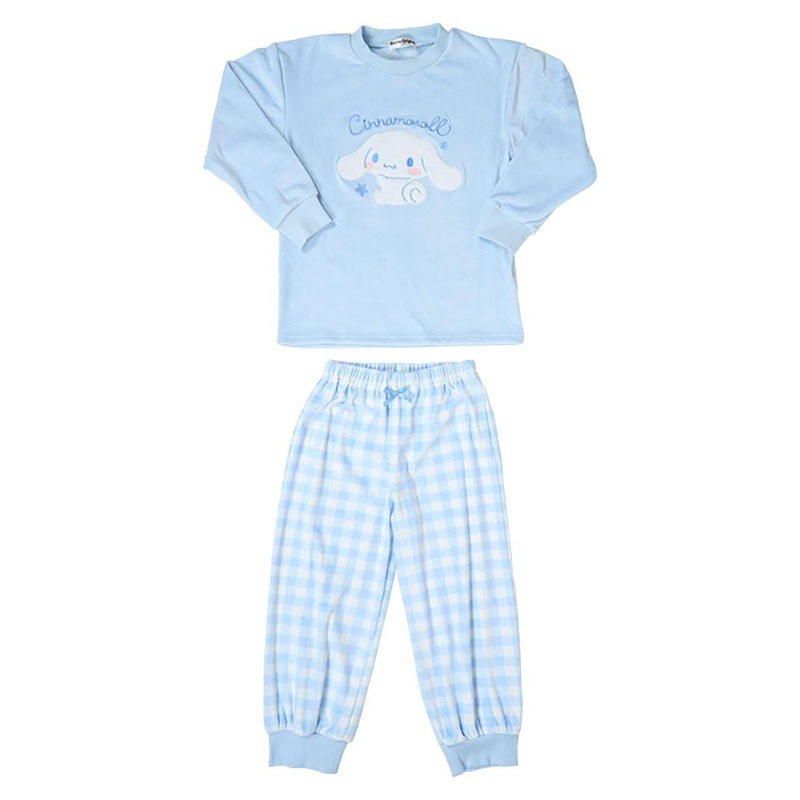 Sanrio Cinnamoroll Kids Fleece Pajamas Name Space On Tag