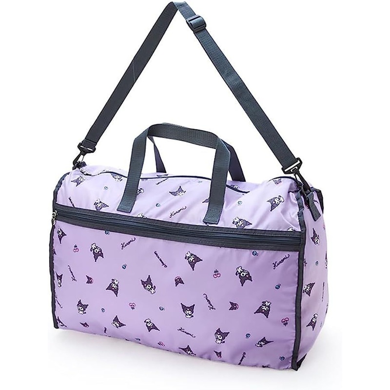 Sanrio Folding Boston Bag Kuromi