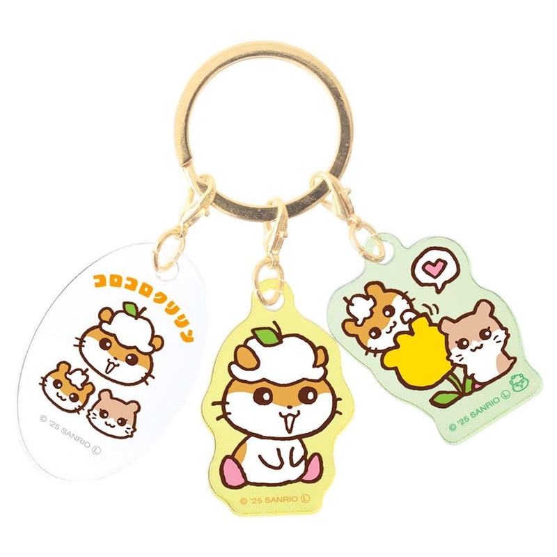 T’s Factory Sanrio Three Charm Key Holder Corocorokuririn
