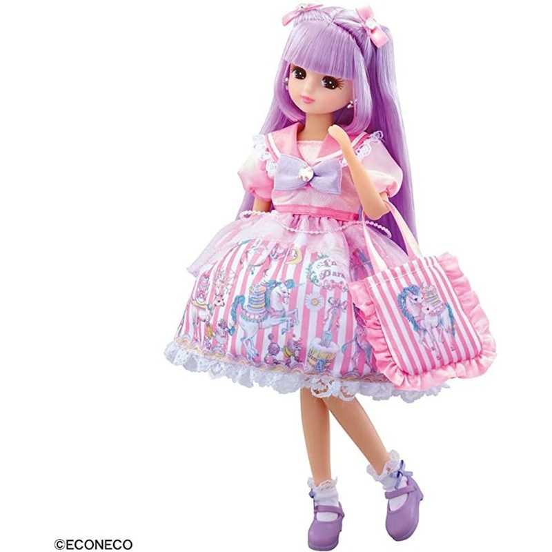 Takara Tomy Licca Doll ECONECO Dress Set