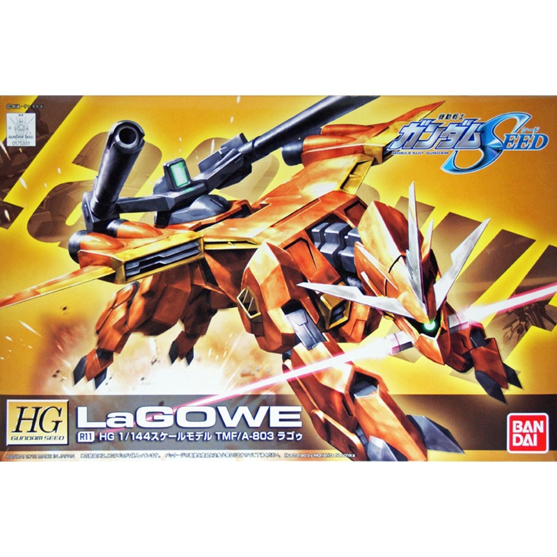 Bandai R11 TMF/A-803 LaGOWE 1/144 Scale Kit (HG Gundam Seed)